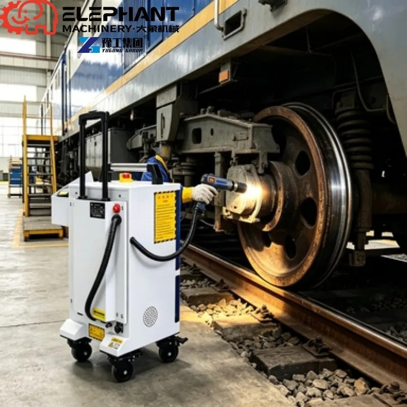 Industrial Laser Rust Removal Machine - Máquina de Limpieza Láser de Fibra