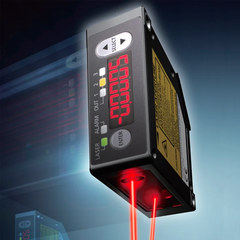Industrial Laser Displacement Sensor - Sensor de desplazamiento láser compacto Panasonic
