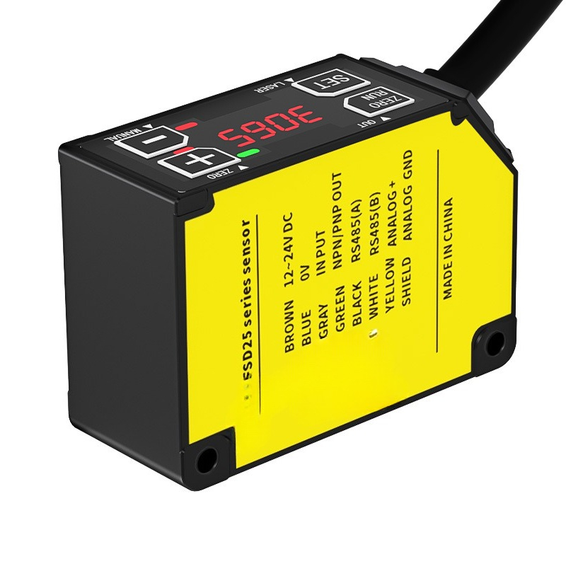Industrial Laser Displacement Sensor - Sensor de alcance de desplazamiento láser
