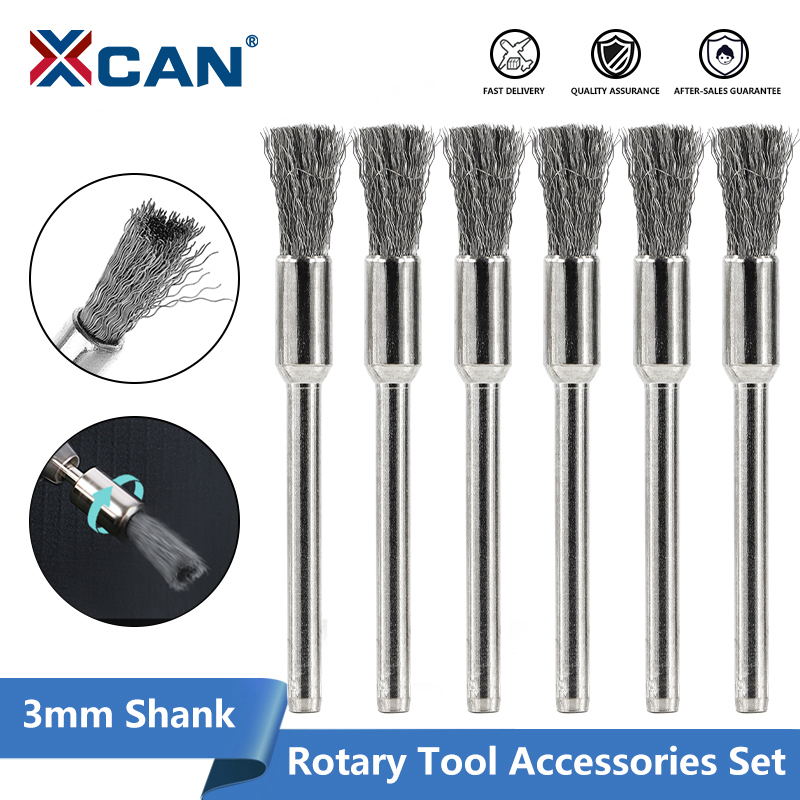 Cnc Router Bit - XCAN-Juego de cepillos de rueda de