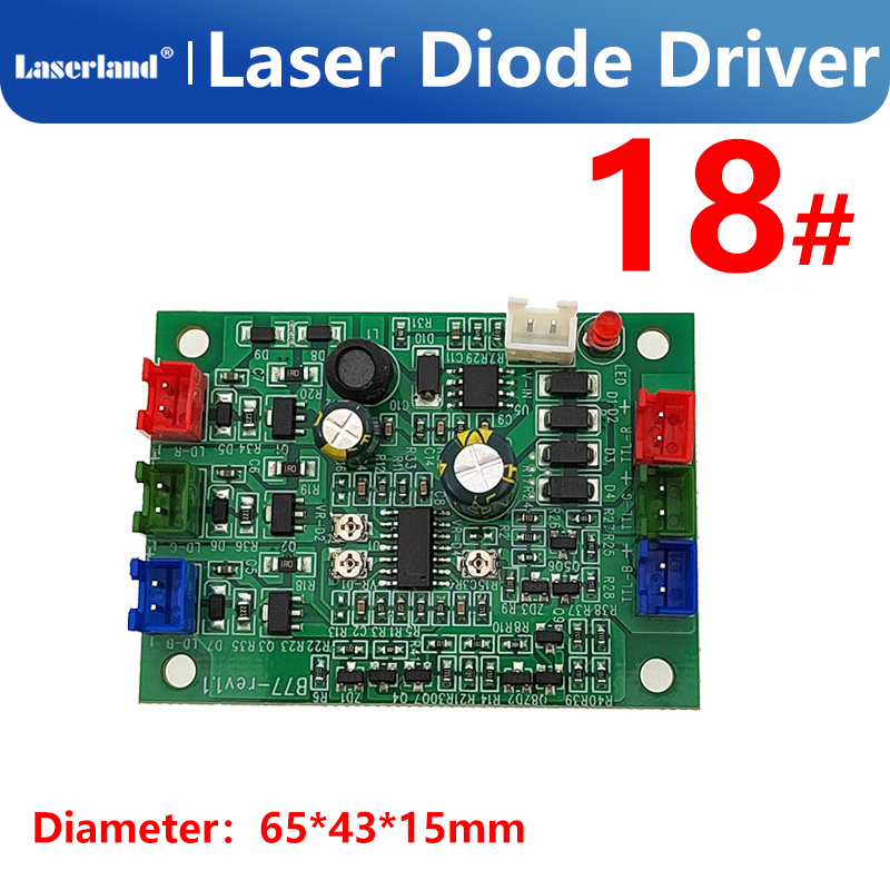 Industrial Blue Laser - Placa controladora de diodo láser potencia