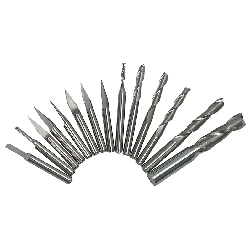 Cnc Router Bit - Juego de 14 Herramientas de Corte