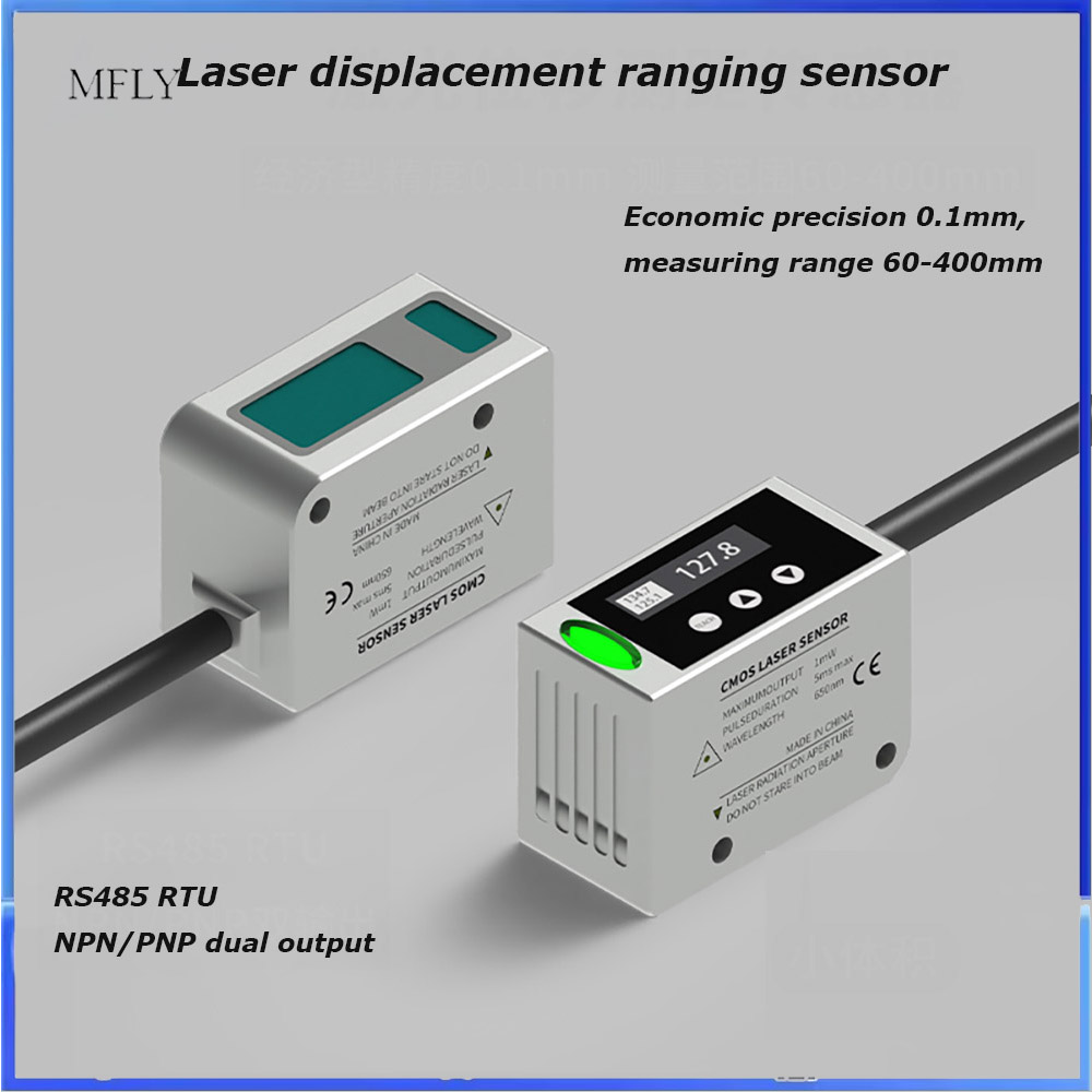 Industrial Laser Displacement Sensor - Sensor de distancia láser sin contacto