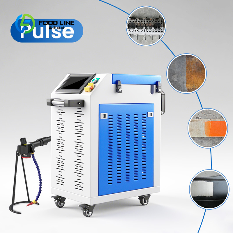Industrial Laser Rust Removal Machine - Máquina de Limpieza Láser Personalizada de
