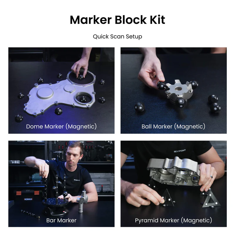 Escáner 3D Revopoint MetroX, P - Industrial Blue Laser reseña y precio