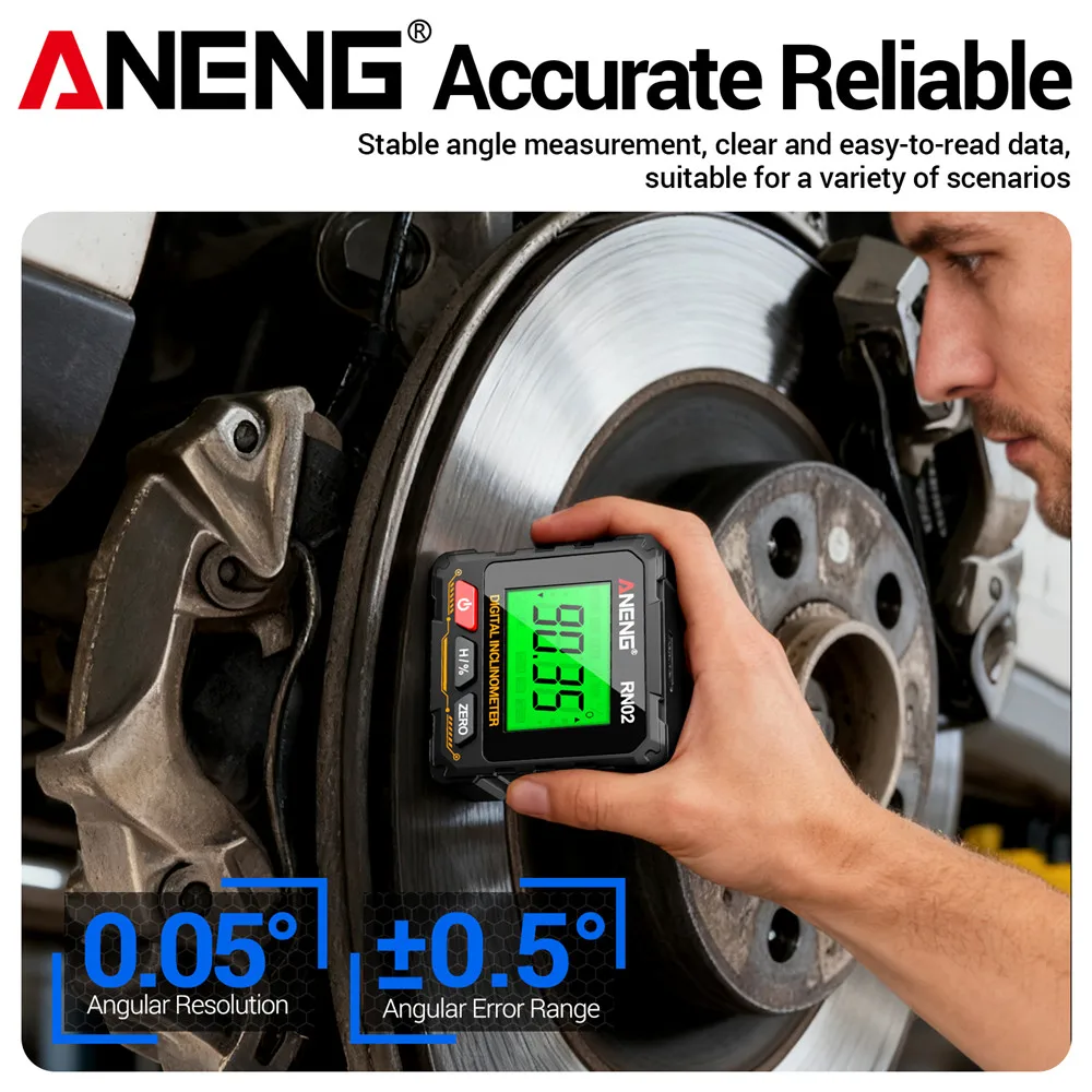 Buscador de ángulo Digital mag - Industrial Laser Alignment reseña y precio