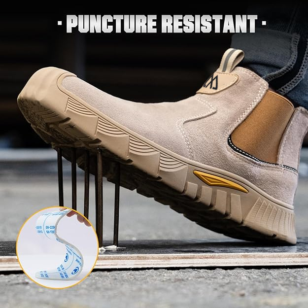 Zapatos de seguridad con punta - Industrial Laser reseña y precio