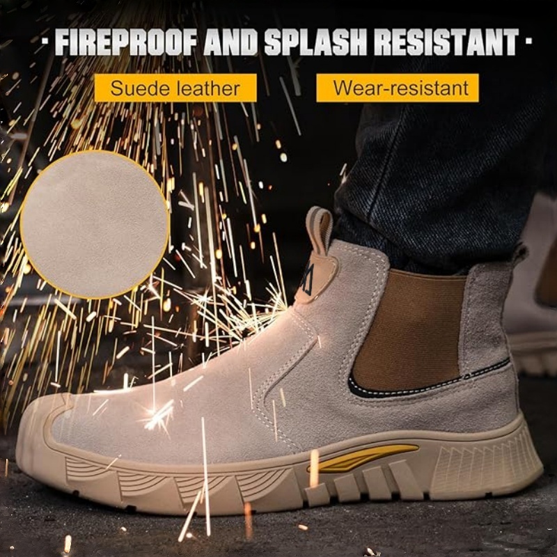 Zapatos de seguridad con punta - Industrial Laser reseña y precio