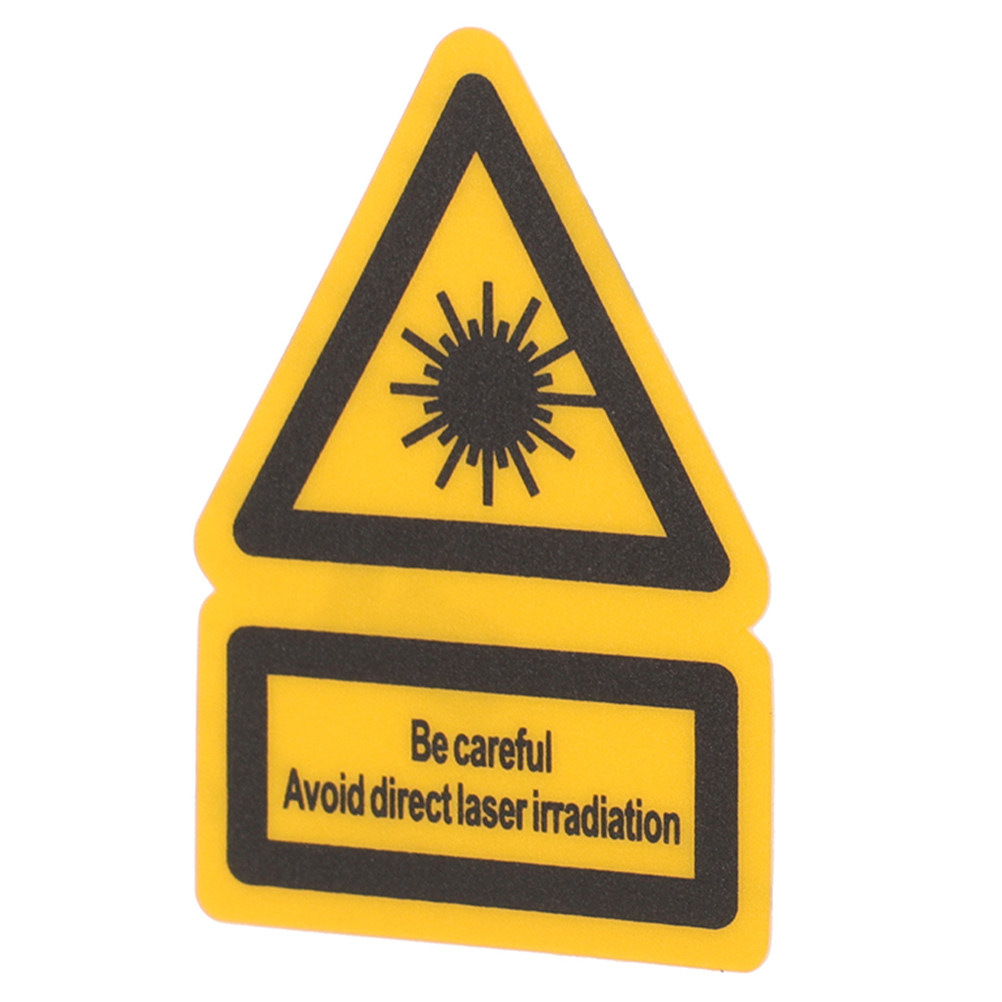 Etiquetas de advertencia láser - Industrial Laser reseña y precio