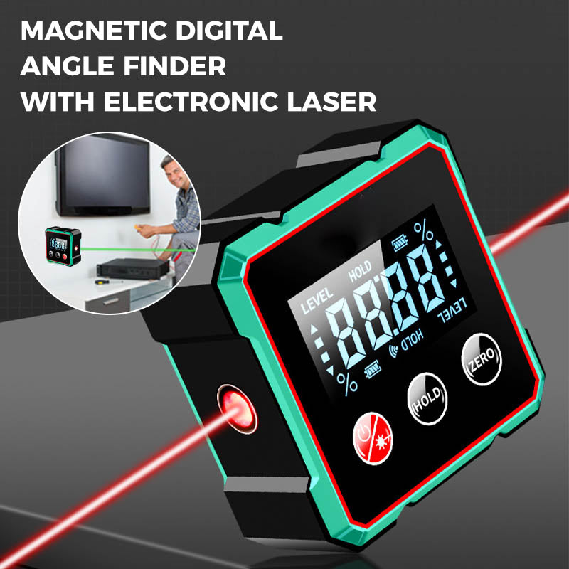 Medidor de Ángulos Digital con - Industrial Laser Alignment reseña y precio