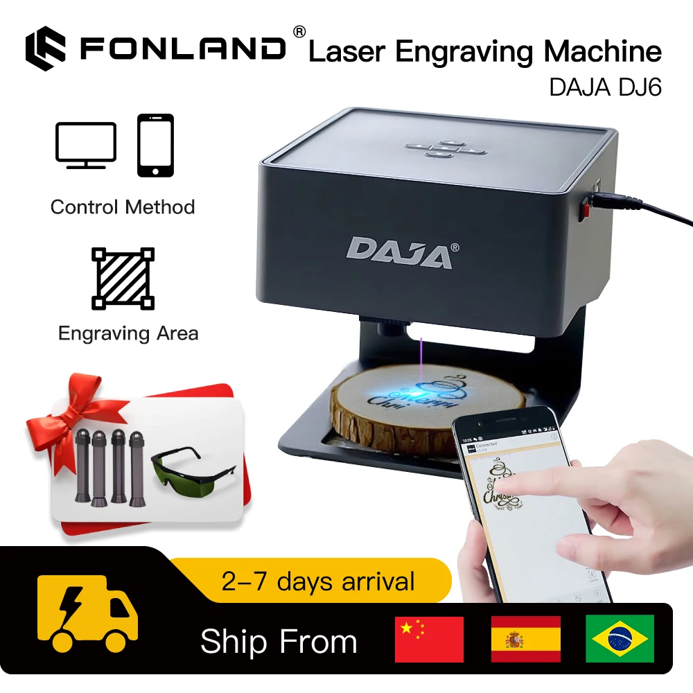 Grabador láser DAJA CNC DIY DJ - Industrial Laser Technology reseña y precio