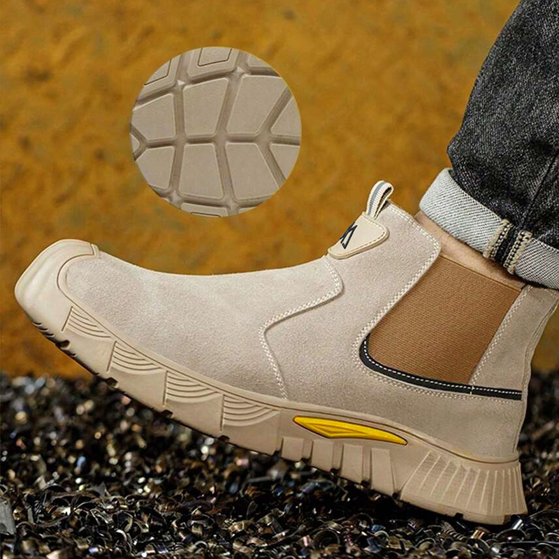 Zapatos de trabajo con punta d - Industrial Laser reseña y precio