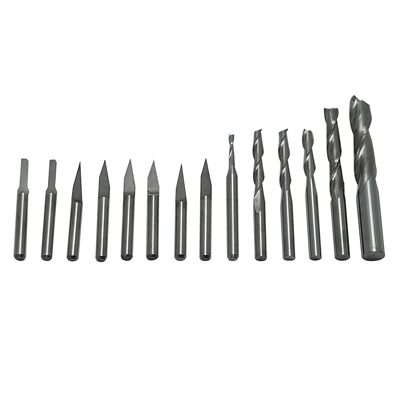 Juego de 14 Herramientas de Co - Cnc Router Bit reseña y precio