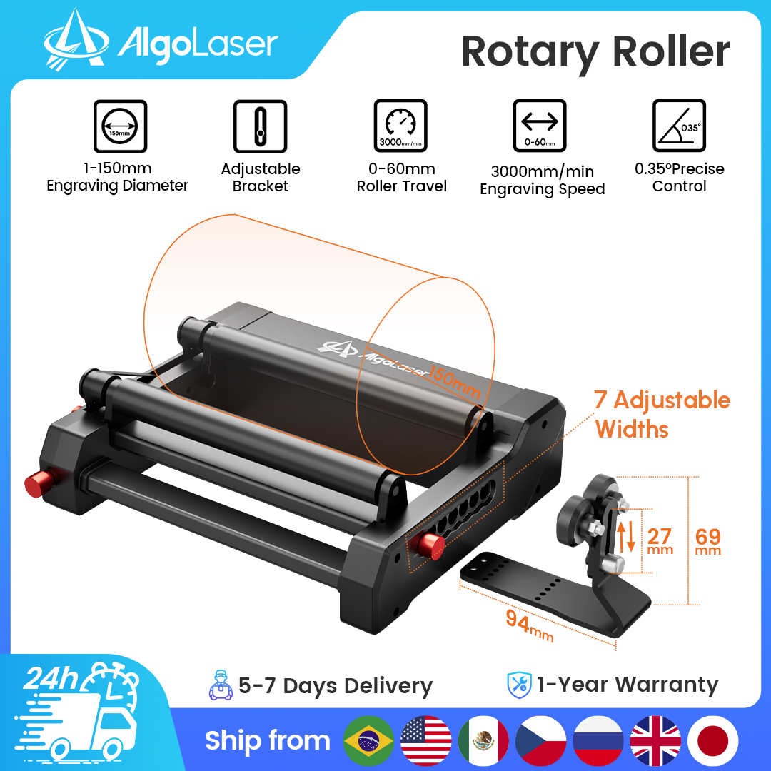 AlgoLaser - Rodillo Rotatorio  - Laser Engraving Software reseña y precio