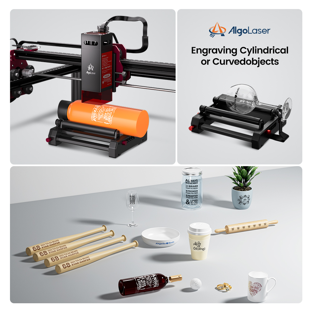 AlgoLaser - Rodillo Rotatorio  - Laser Engraving Software reseña y precio