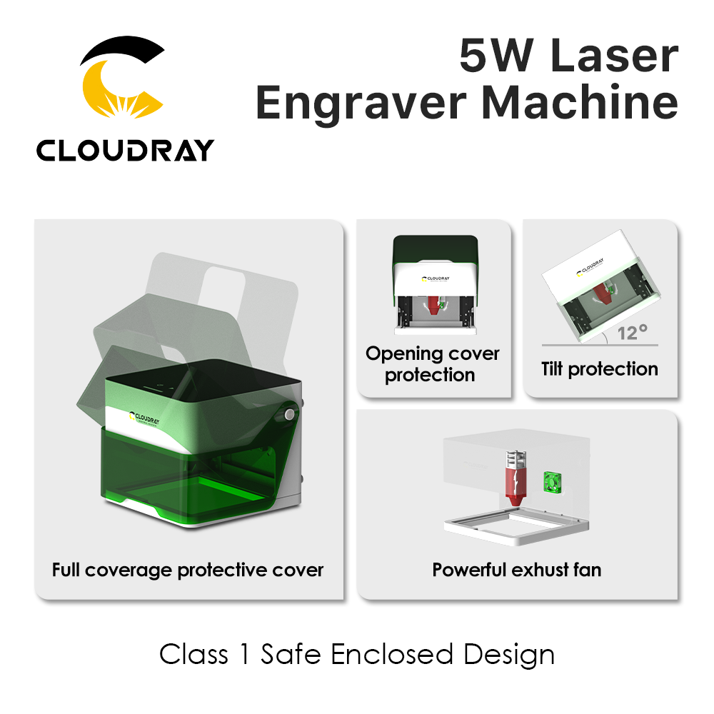 Grabador Láser Cloudray BM1, I - Industrial Laser Technology reseña y precio