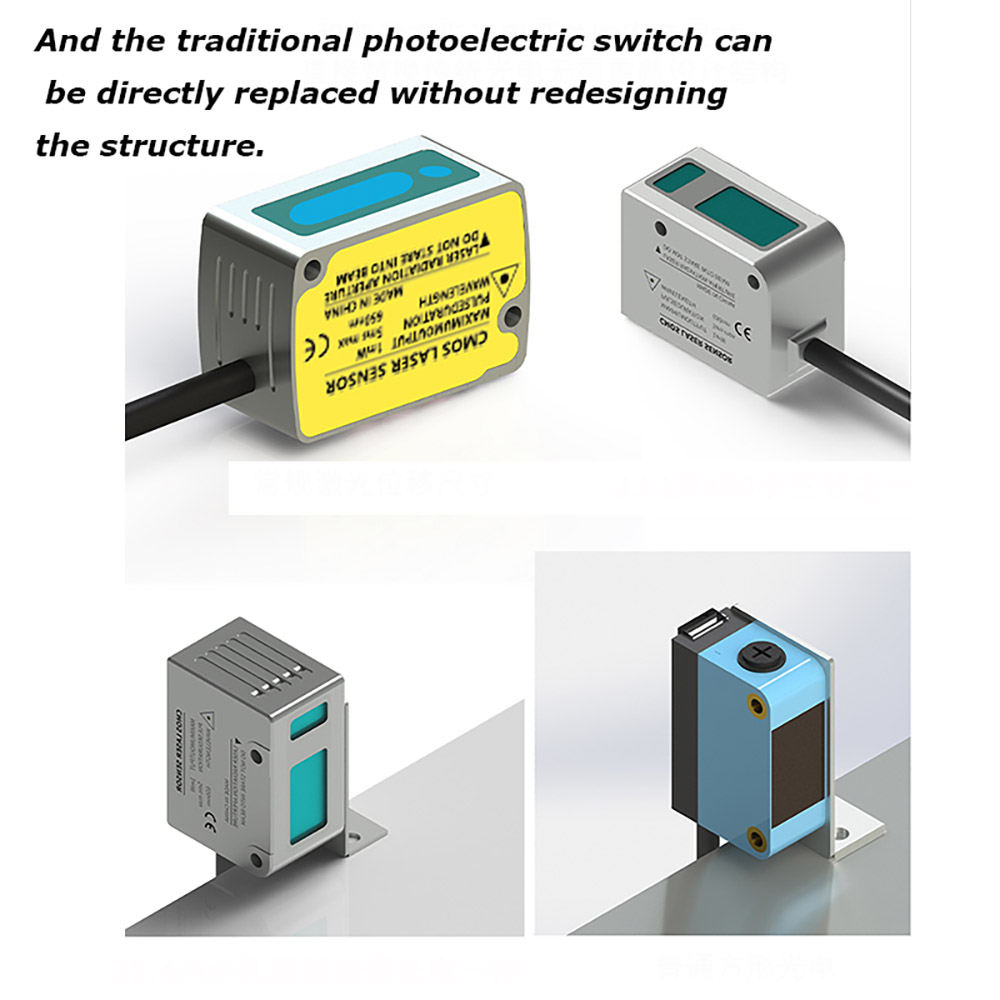 Sensor de distancia láser sin  - Industrial Laser Displacement Sensor reseña y precio